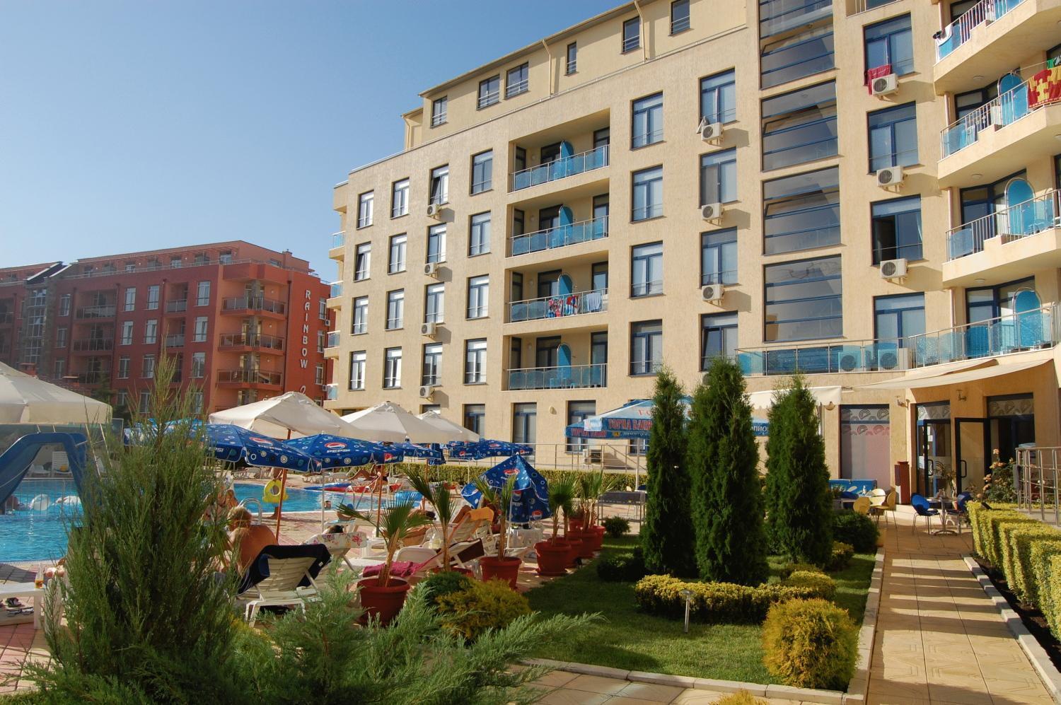 Rainbow 1 Holiday Complex Слънчев бряг Екстериор снимка